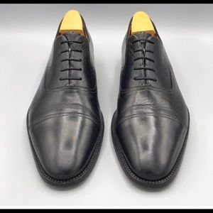 Santoni Cap Toe Oxford